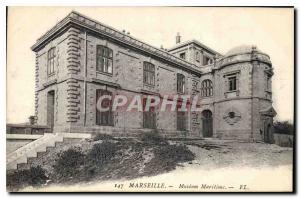 Postcard Old Marseille Museum Maritime