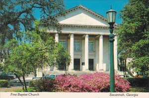 First Baptist Church Savannah Georgia