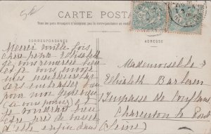 France Brest La Cours Dajot Vintage Postcard C062