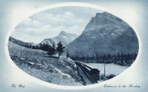 Canada Canadian Rockies entrance 01.57