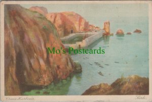 Channel Islands Postcard - Creux Harbour, Sark   RS28175