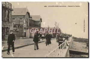 Old Postcard Luc Sur Mer front of the Casino