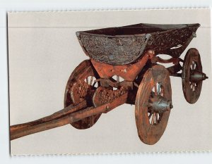 Postcard The Cart from Oseberg The Viking Ships Museum Oslo Norway