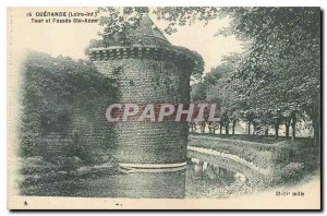 Postcard Old Guerande Loire Inf Tower and Fosses St Anne
