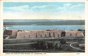 Fort Marion Bird's Eye View - St Augustine, Florida FL  