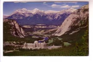 Banff Springs Hotel, Bow Valley Fairholm Range Alberta, Used 1958