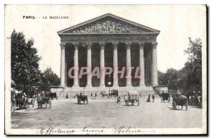 Postcard Old Paris La Madeleine