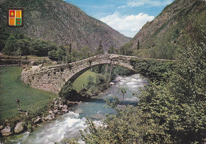 Postal 60869: Torre de la Marineda. Valls de Andorra