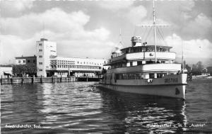 BG33207 friedrichshafen bodensee ms austria germany real photo   ship bateaux