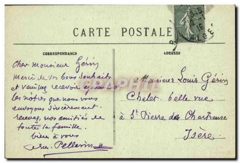 Old Postcard The Algiers Charter Amlraute