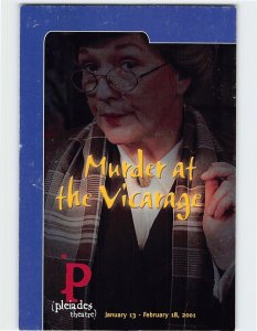 Postcard Murder at the Vicarage Pleiades Theatre Calgary Canada