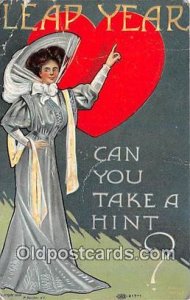 Leap Year Artist August Hutaf 1908 