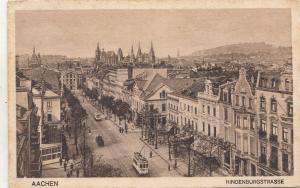 BF32371 aachen hindenburgstrasse tramway germany   front/back image