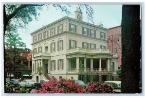 c1960 Birthplace Juliette Gordon Low Savannah Georgia Vintage Antique Postcard