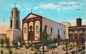 Mexico Ciudad Juárez Old Mission Guadalupe Ciudad Juarez Postcard C064