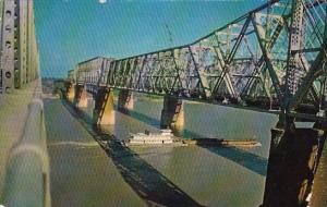 Tennessee Memphis Arkansas Bridge 1966