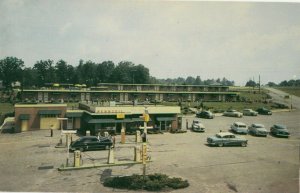 CLARION , Pennsylvania, 1950-60s ; Rhea's Motel , Restaurant & Gas Station