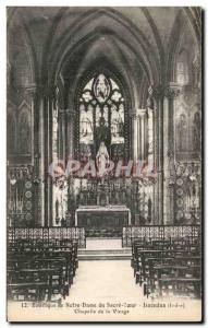 Old Postcard Issoudun Basilica of Our Lady of the Sacred Heart Chapel of the ...
