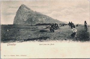 Gibraltar Rock From The North Vintage Postcard C098