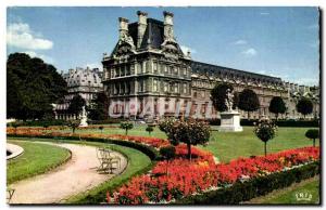 Paris Old Postcard The Louvre: the Tuileries Gardens!