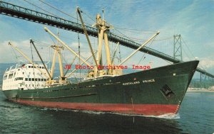 Northland Shipping Company, M.V. Northland Prince, Lions Gate Bridge Vancouver