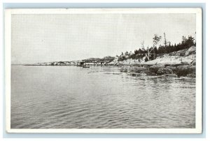 1924 Strout's Point, Cliff Island Casco Bay Maine ME Vintage Unposted Postcard