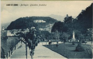 CPA Lago di COMO Bellagio Giardini Pubblici ITALY (809218)