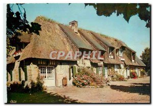 The Modern Postcard Lush Normandy House Norman Thatched roof