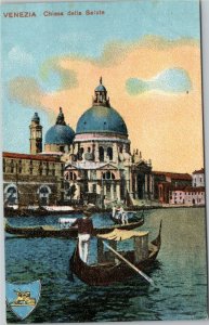 postcard Venice Italy - Chiesa delia Salute