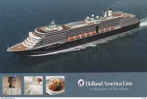 NETHERLANDS, 1950-1960'S; M.S. Noordam, Hollad America Line