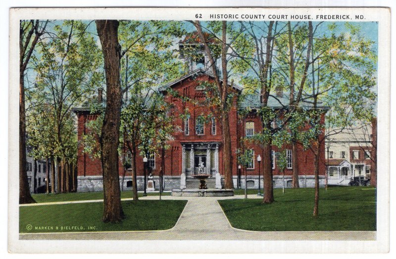 Frederick, Md, Historic County Court House