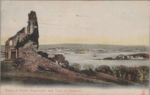 Devon Postcard - Plymouth, Ruins at Mount Edgecumbe RS33680