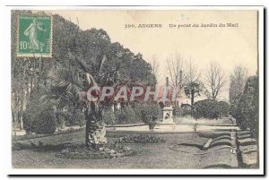 Angers Old Postcard Mail A garden of the point