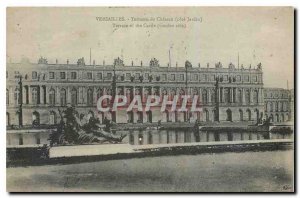 Old Postcard Versailles Chateau Terrace Garden rating