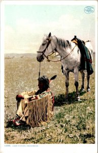 Native American Indian Man  LAME CHICKEN  Assinaboine~Hohe~Nakota 1908 Postcard