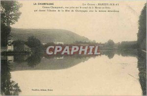 Old Postcard The Champagne Goisses Mareuil sur Ay