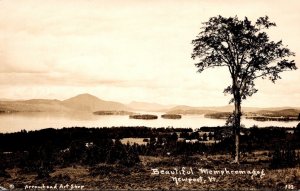 Vermont Newport Beautiful Memphremagog Real Photo