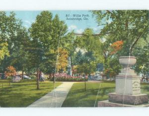 Linen WILLIS PARK Bainbridge Georgia GA c8853