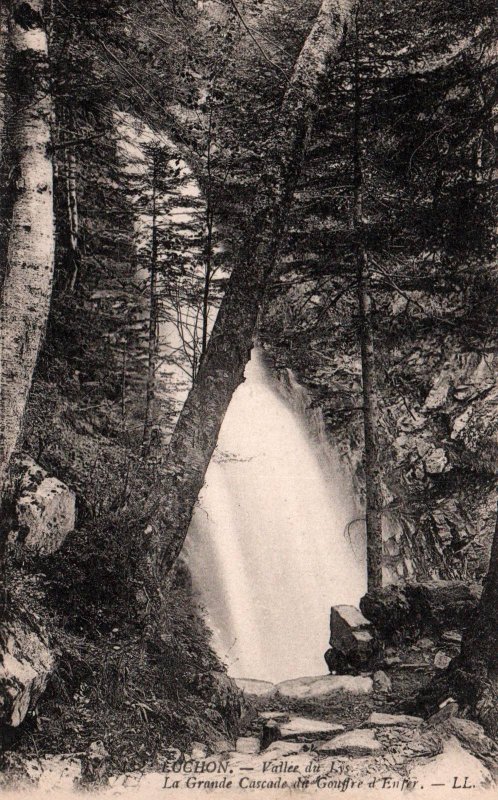 Le Grande Cascade,Vallee du Lys,Luchon,France BIN