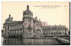 Old Postcard Chateau de Chantilly North Coast West