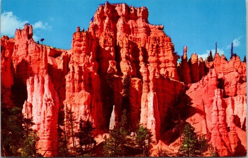 Queens Castle Bryce Canyon National Park Utah UT Postcard VTG UNP Vintage Unused 