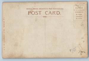 Philippines Island Postcard Sunset Manila Bay from Luneta c1910 RPPC Photo