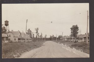 Cornell WISCONSIN RPPC c1913 C.W.P. CO. Wood Products WORKERS HOUSES WI KB