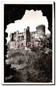 Old Postcard Auvergne Chateau Murols (Renaissance party)