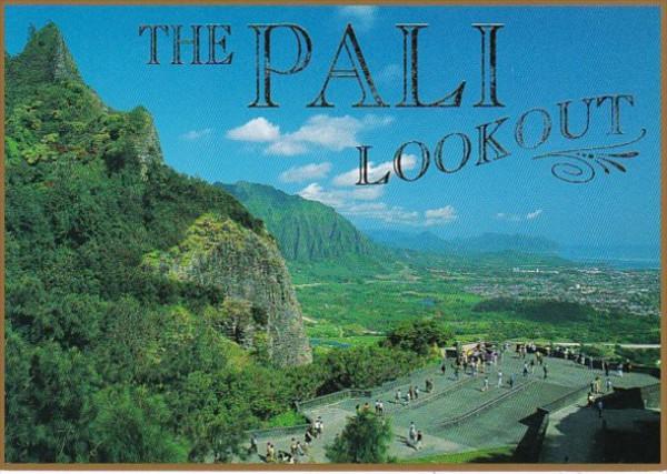 Hawaii Oahu The Nu'Uanu Pali Lookout