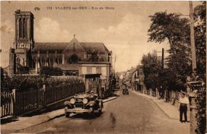 CPA VILLERS-sur-MER - Rue de DIVES (516119)