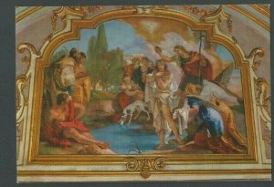 Ca 1972 PPC Bergamo Christs Baptism Fresco Italy Unposted 6X 4