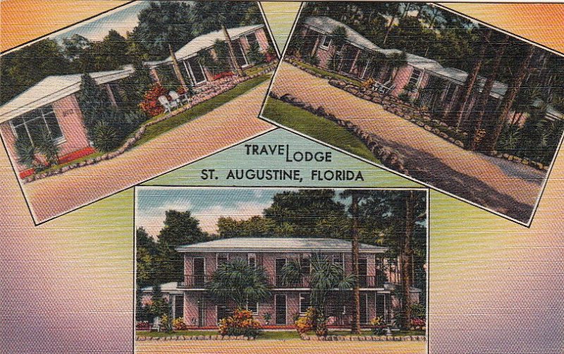 Postcard Travel Lodge St Augustine FL