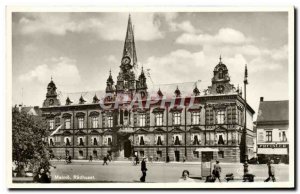 Postcard Old Malmo Radhuset