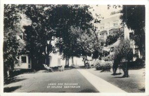 United States California Napa Country St. Helena Sanitarium Lawn and Buildings 